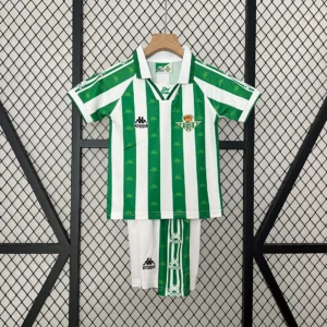 1995/1997 Retro Real Betis Home Football Shirt 1:1 Thai Quality Kids Size