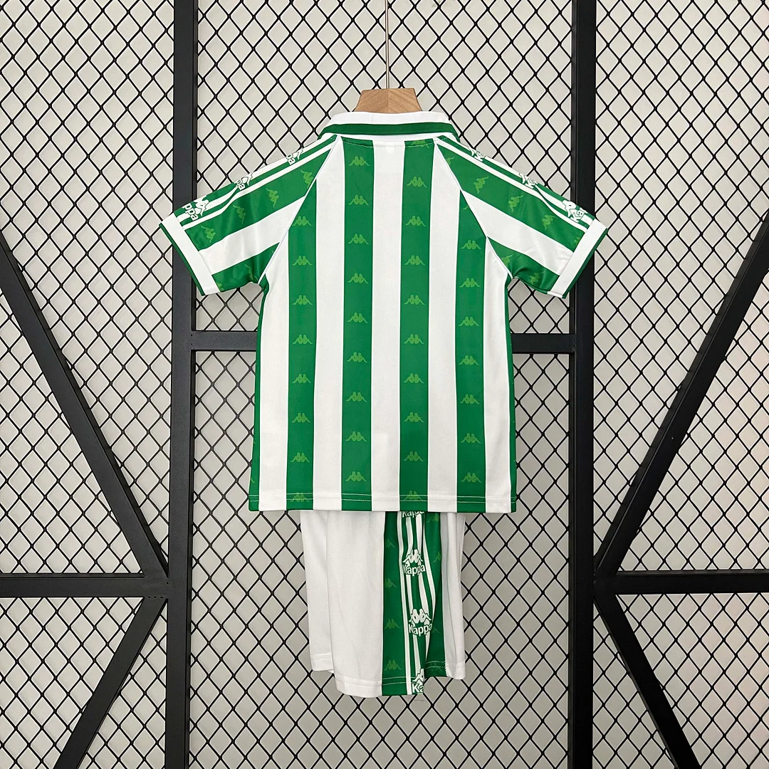 1995/1997 Retro Real Betis Home Football Shirt 1:1 Thai Quality Kids Size - Image 2