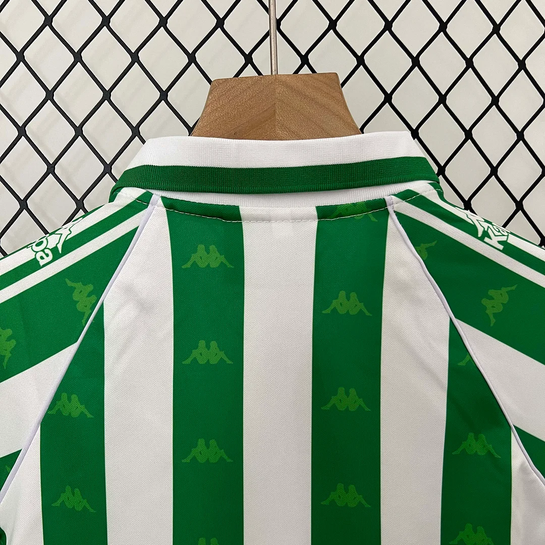 1995/1997 Retro Real Betis Home Football Shirt 1:1 Thai Quality Kids Size - Image 4