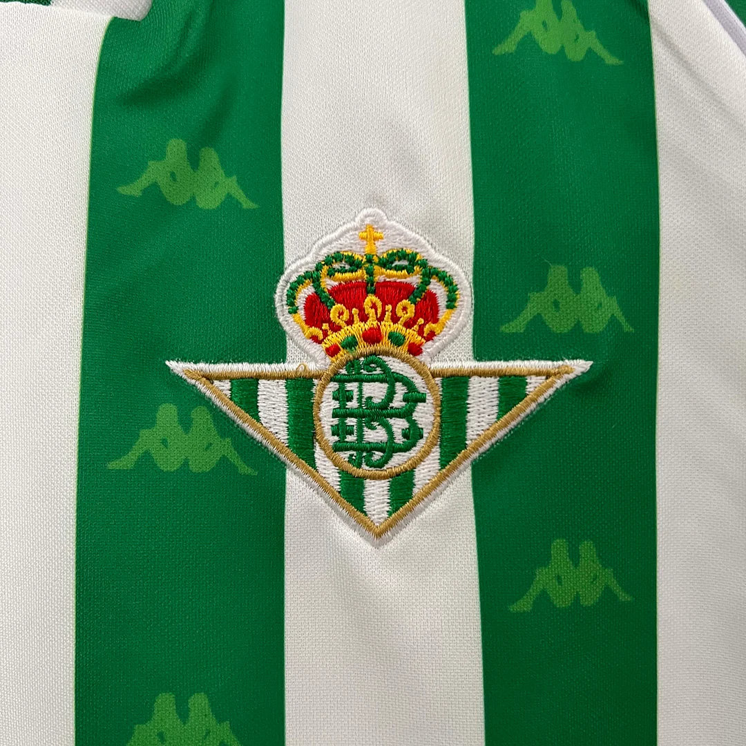 1995/1997 Retro Real Betis Home Football Shirt 1:1 Thai Quality Kids Size - Image 6