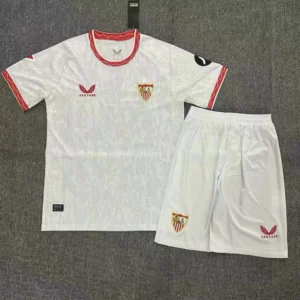 2024/2025 Seville Home Football Shirt 1:1 Thai Quality Kids Size