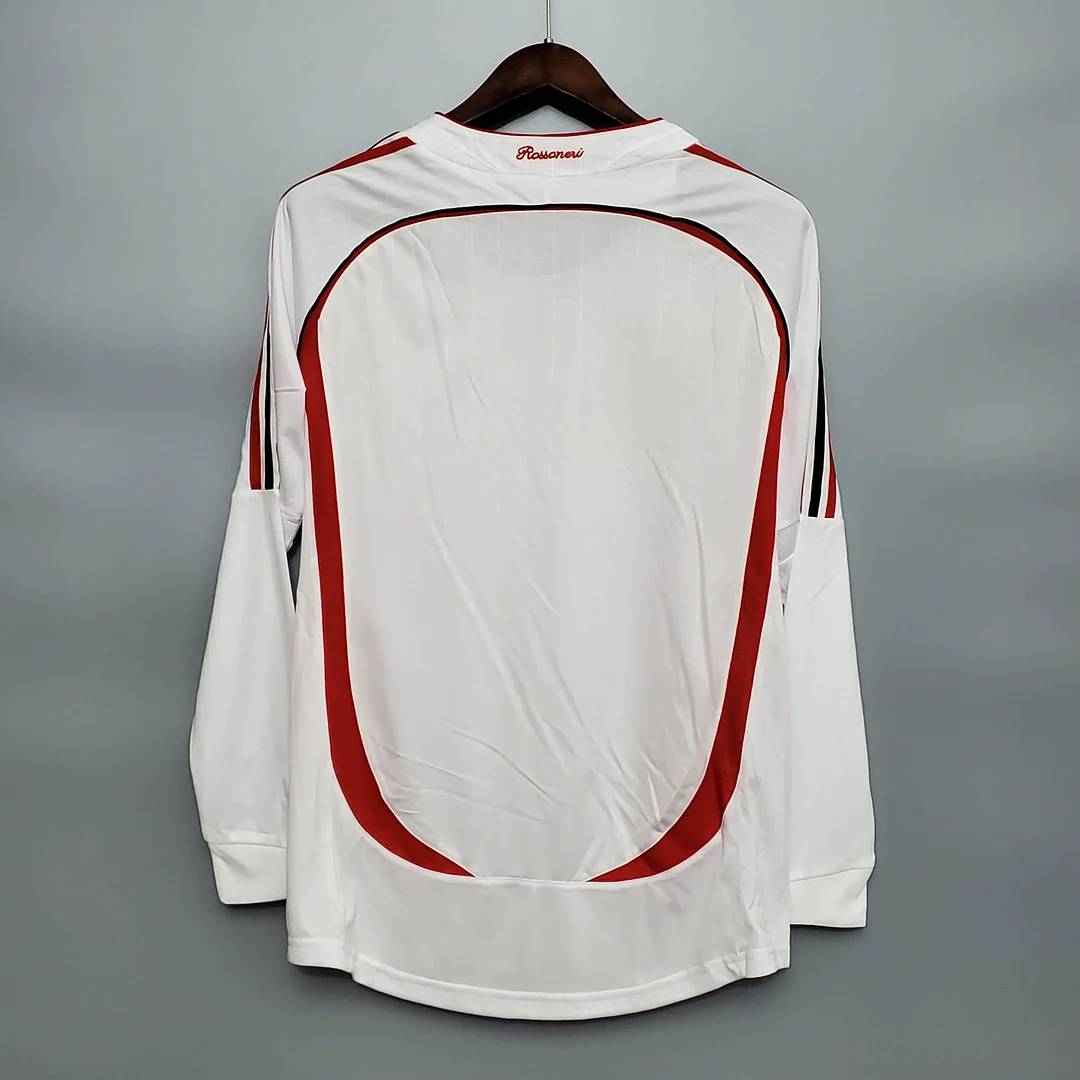 2006/2007 Retro Long Sleeve AC Milan Away Football Shirt 1:1 Thai Quality - Image 2