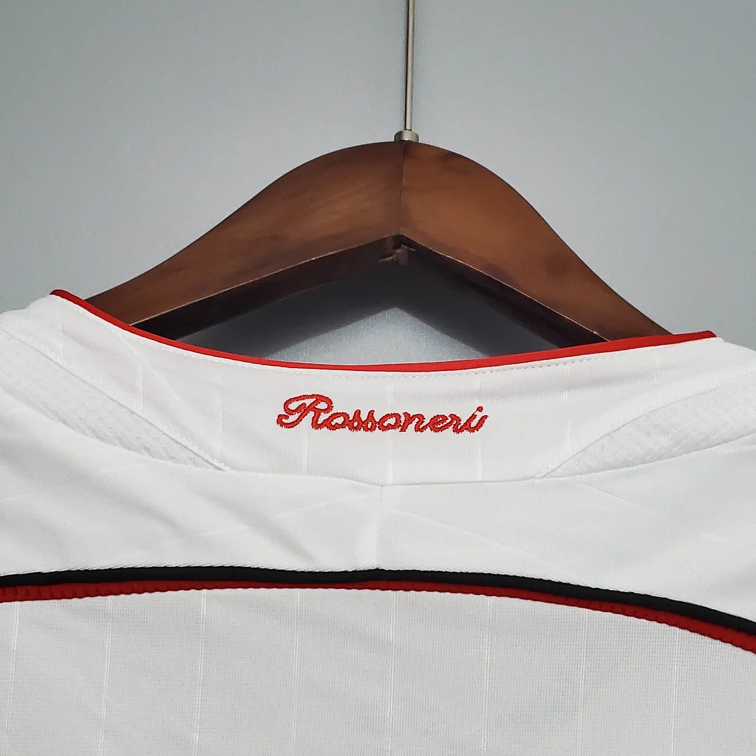 2006/2007 Retro Long Sleeve AC Milan Away Football Shirt 1:1 Thai Quality - Image 7