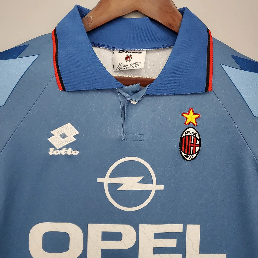 1995/1996 Retro AC Milan Fourth Away Football Shirt 1:1 Thai Quality - Image 3