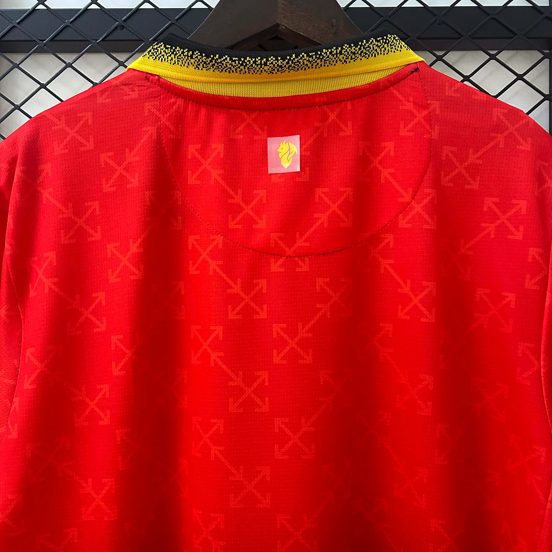 2024/2025 AC Milan Fourth Away Red Soccer Jersey 1:1 Thai Quality - Image 4