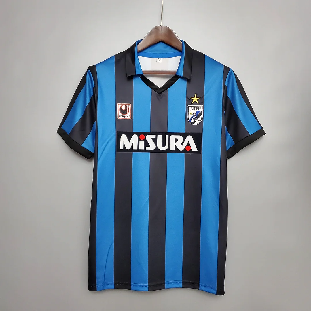 1988/1989 Retro Internazionale Milan Home Football Jersey 1:1 Thai Quality