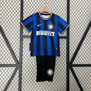 2009/2010 Retro Internazionale Milan Home Football Jersey1:1 Quality Thai Kids Size