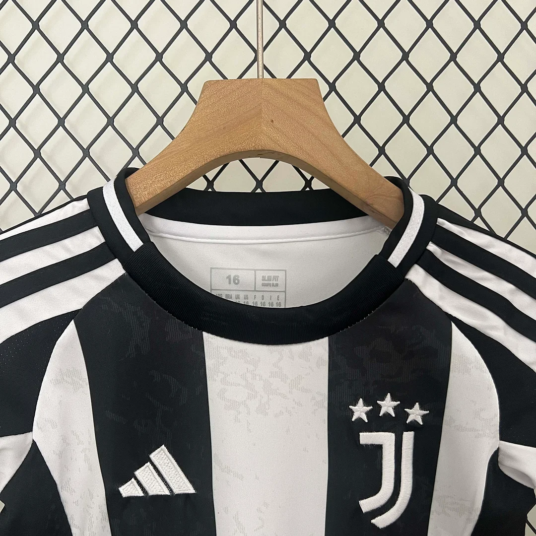 2024/2025 Juventus Home Soccer Jersey 1:1 Thai Quality Kids Size - Image 3