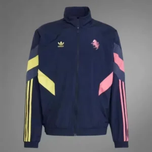 2024/2025 Juventus Windbreaker Navy blue Soccer Jersey 1:1 Thai Quality