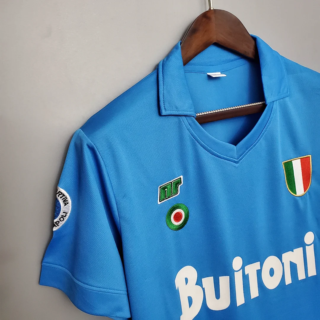 1987/1988 Retro Napoli Home Soccer Jersey 1:1 Thai Quality - Image 3