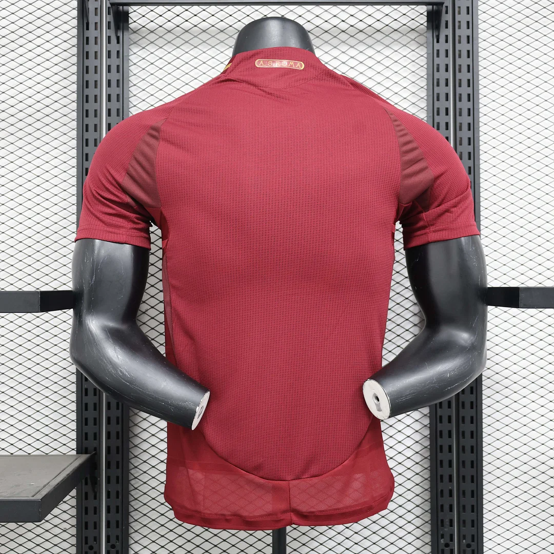 2024/2025 Player Version Roma Home Soccer Jersey 1:1 Thai Quality - Image 2