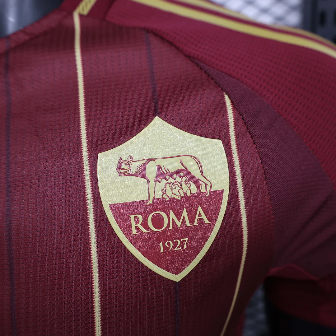 2024/2025 Player Version Roma Home Soccer Jersey 1:1 Thai Quality - Image 6