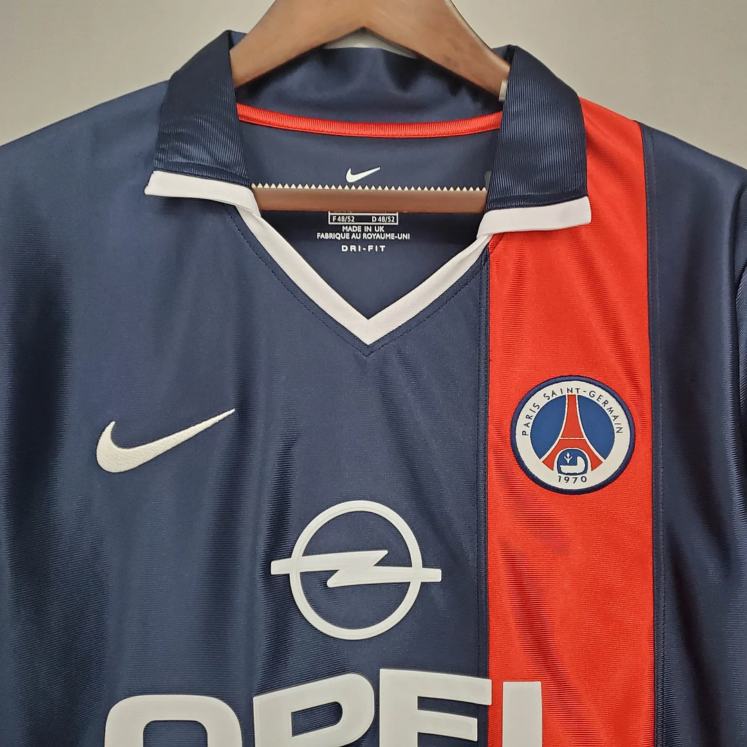 2001/2002 Retro Psg Paris Saint-Germain Home - Image 3