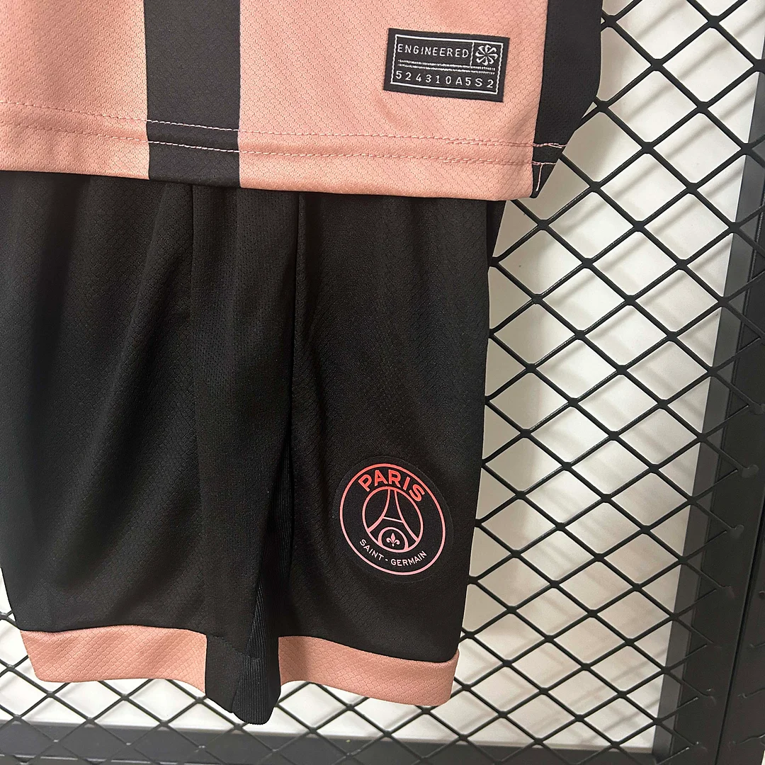 2024/2025 Psg Paris Saint-Germain Third Away Football Shirt 1:1 Thai Quality Kids Size - Image 7