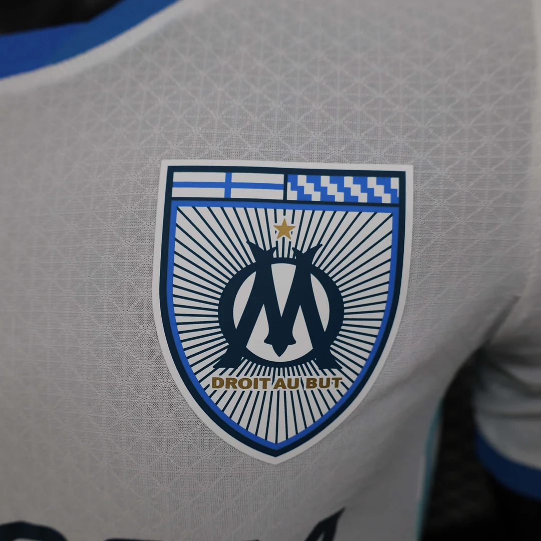2024/2025 Player Version Olympique de Marseille Home Football Shirt 1:1 Thai Quality - Image 6