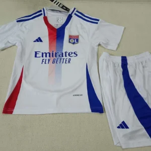 2024/2025 Lyon Home Football Shirt 1:1 Thai Quality Kids Size