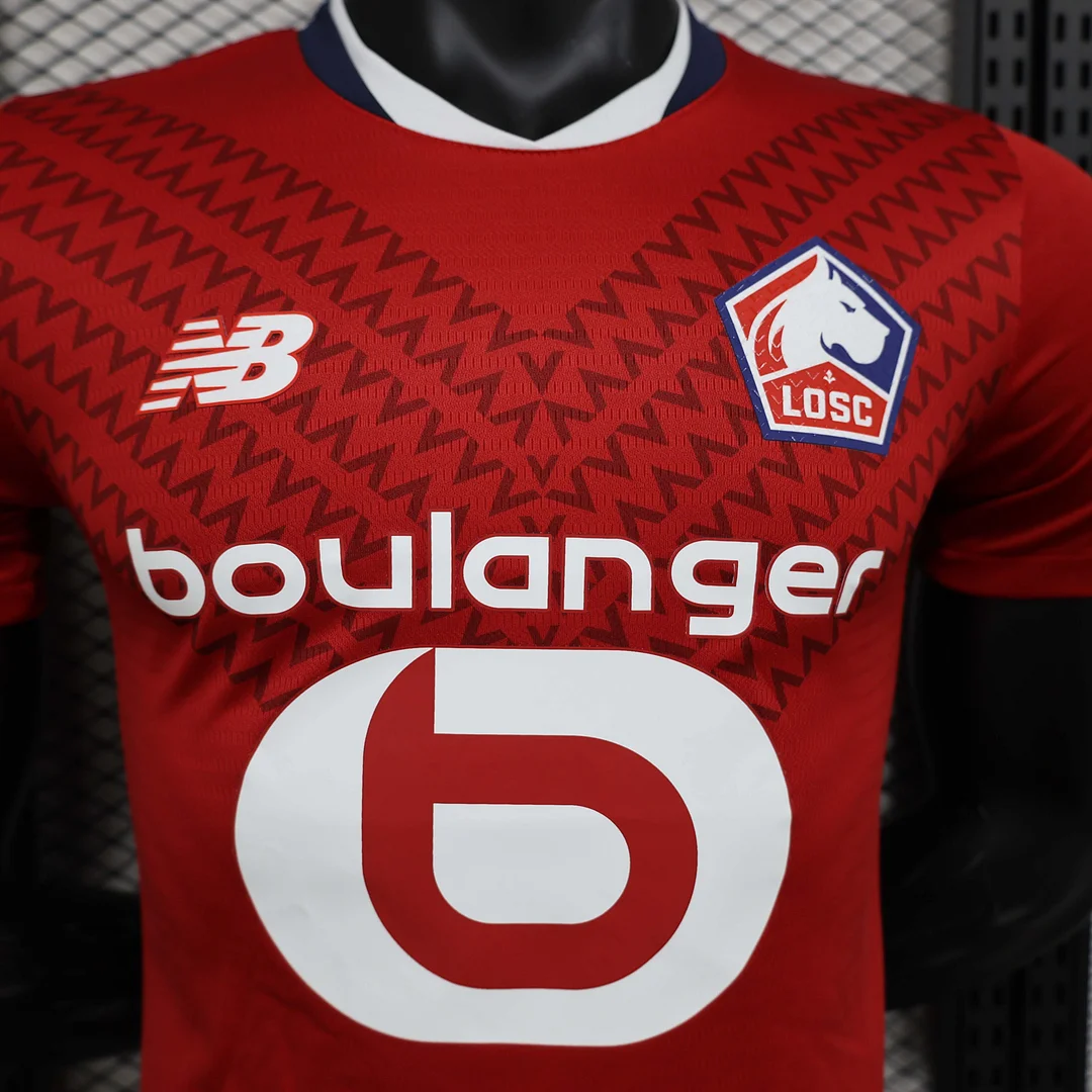 2024/2025 Player Version Lille LOSC Home Football Shirt 1:1 Thai Quality - Image 6