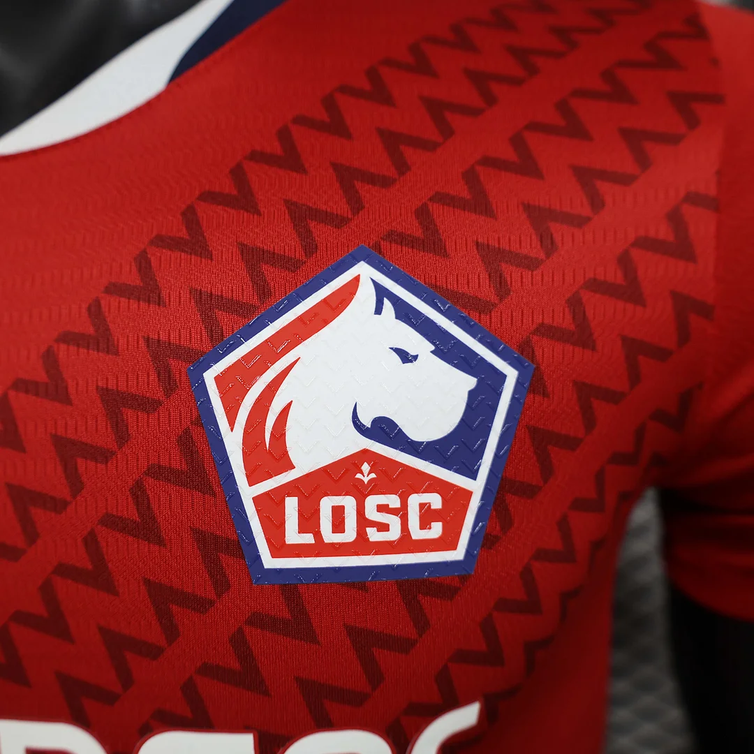 2024/2025 Player Version Lille LOSC Home Football Shirt 1:1 Thai Quality - Image 7