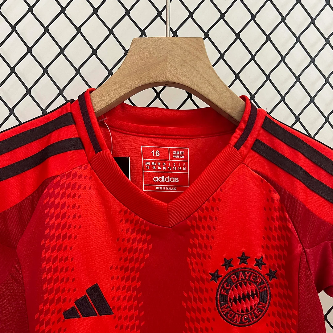 2024/2025 Bayern Munich Home Football Jersey 1:1 Thai Quality Kids Size - Image 3