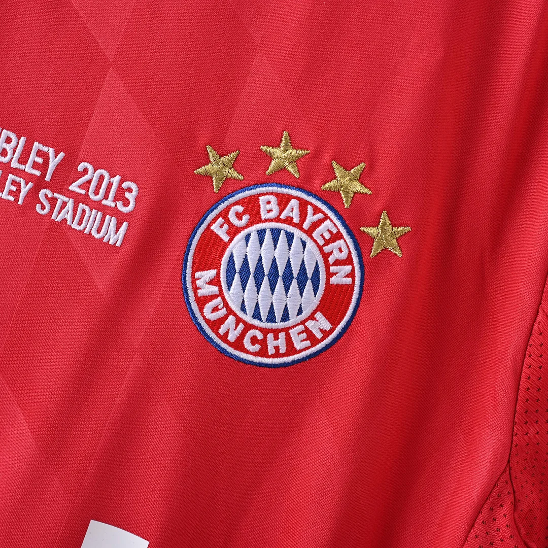 2013/2014 Retro Bayern Munich Home Football Jersey 1:1 Thai Quality - Image 4