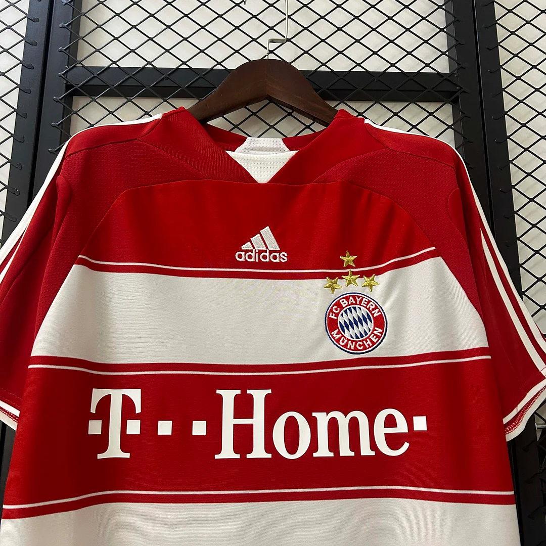 2007/2008 Retro Bayern Munich Home Football Jersey 1:1 Thai Quality - Image 3