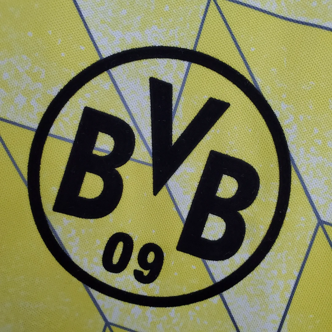 1988/1989 Retro Dortmund Home Football Shirt - Image 5