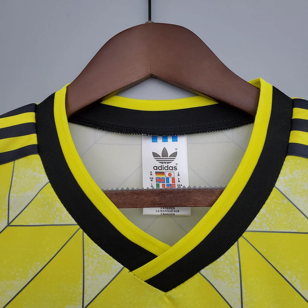1988/1989 Retro Dortmund Home Football Shirt - Image 7