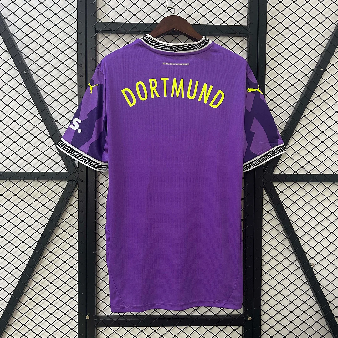 2025/2026 Dortmund Special Edition Purple Football Shirt 1:1 Thai Quality - Image 2