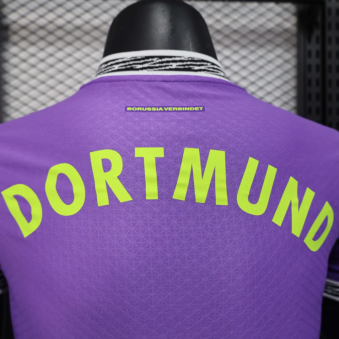 2025/2026 Player Version Dortmund Special Edition Purple Football Shirt 1:1 Thai Quality - Image 10