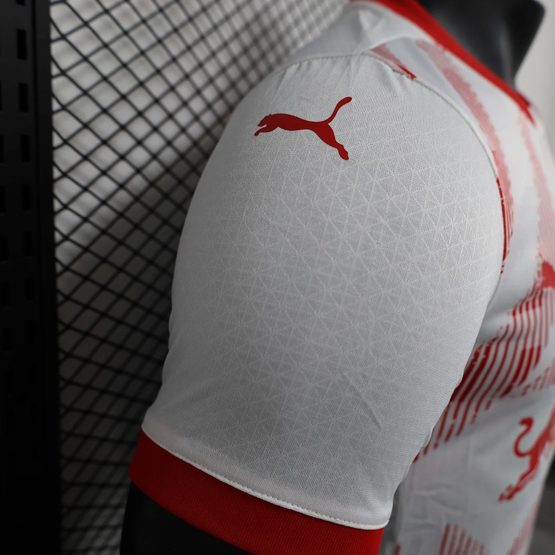 2024/2025 Player Version Leipzig Home Football Shirt 1:1 Thai Quality - Image 4