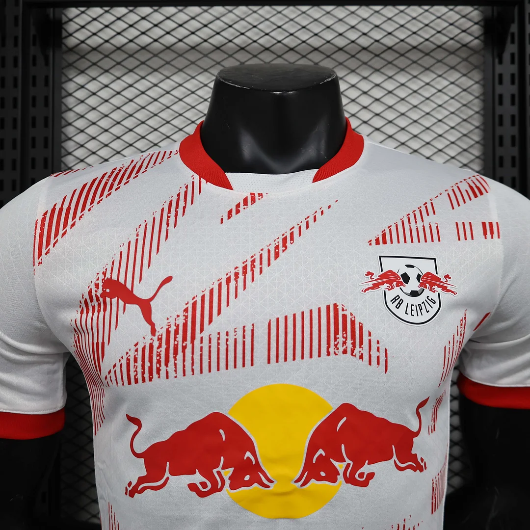 2024/2025 Player Version Leipzig Home Football Shirt 1:1 Thai Quality - Image 6