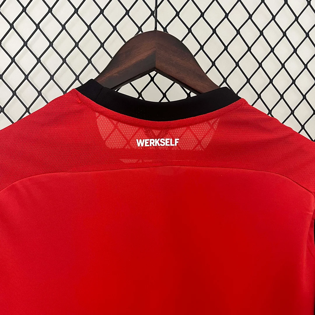 2024/2025 Leverkusen Home Football Jersey 1:1 Thai Quality - Image 4