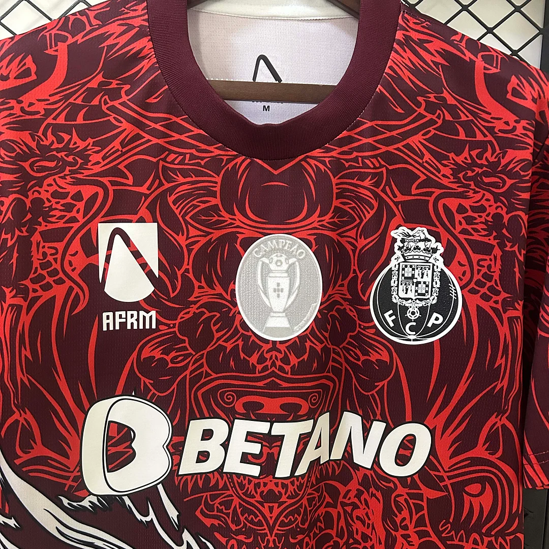 2025/2026 Porto Dragon Special Edition Red Football Jersey 1:1 Thai Quality - Image 3