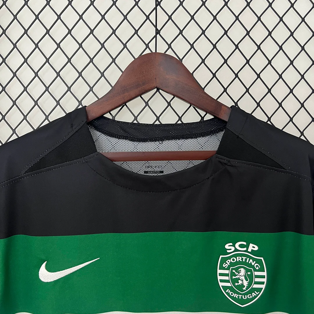 2024/2025 Sporting Lisbon Home Football Shirt 1:1 Thai Quality - Image 3