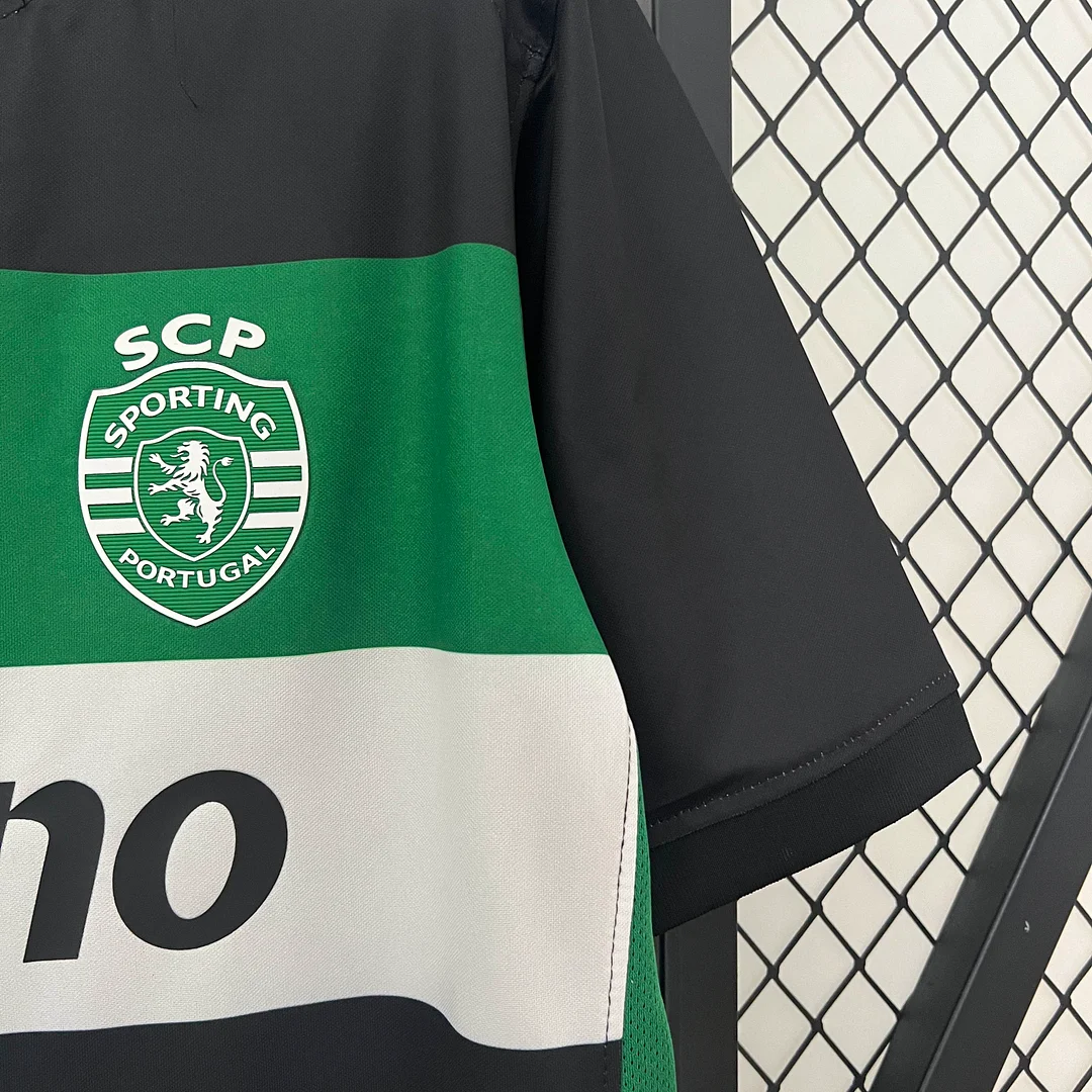 2024/2025 Sporting Lisbon Home Football Shirt 1:1 Thai Quality - Image 7