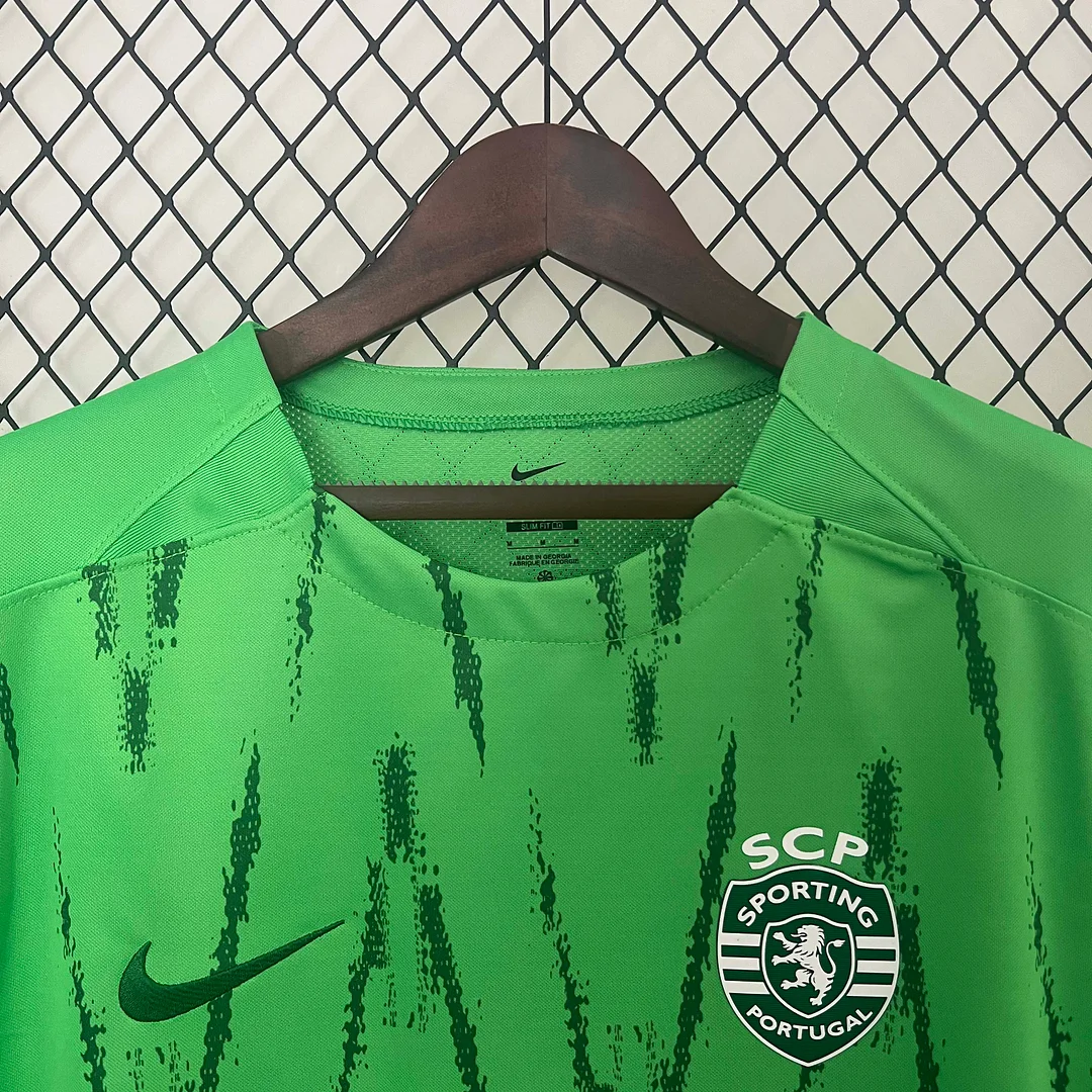 2024/2025 Sporting Lisbon Third Away Football Shirt 1:1 Thai Quality - Image 3