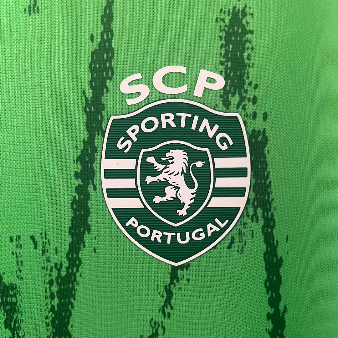 2024/2025 Sporting Lisbon Third Away Football Shirt 1:1 Thai Quality - Image 6