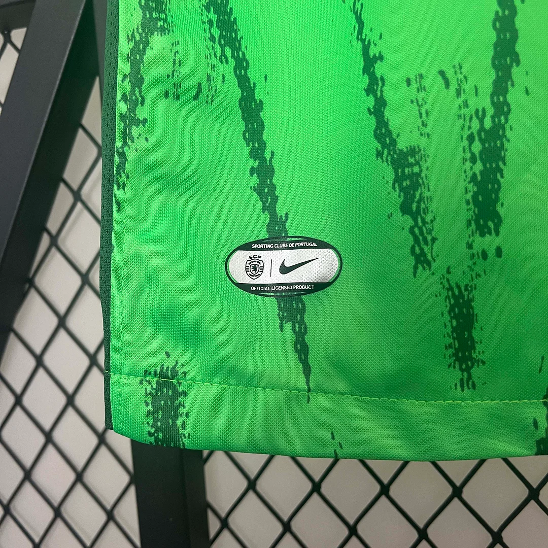 2024/2025 Sporting Lisbon Third Away Football Shirt 1:1 Thai Quality - Image 9