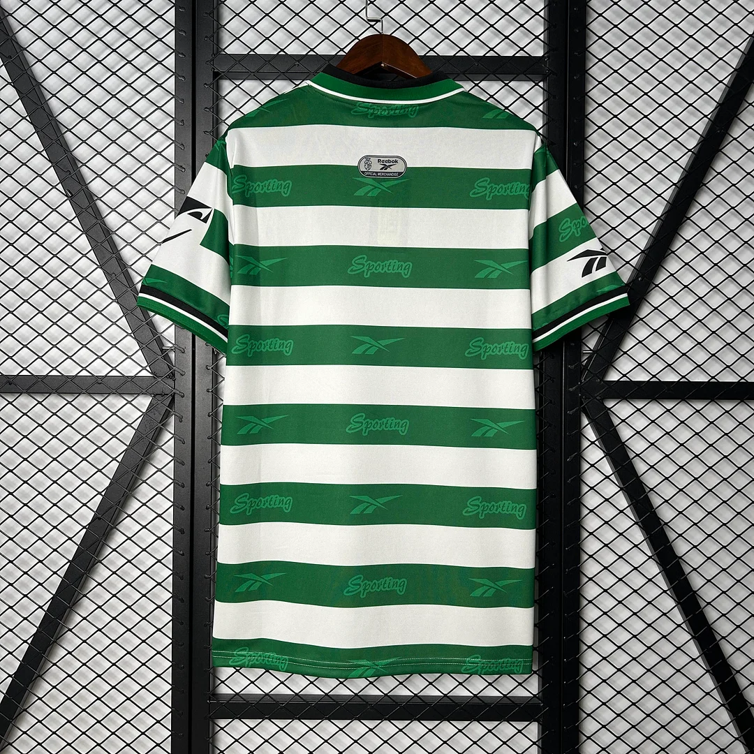 1999/2000 Retro Sporting Lisbon Home Football Shirt 1:1 Thai Quality - Image 2