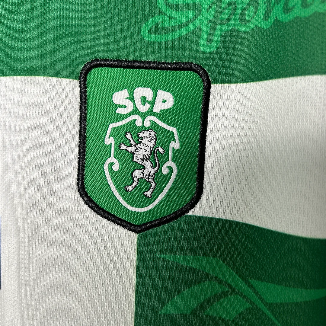 1999/2000 Retro Sporting Lisbon Home Football Shirt 1:1 Thai Quality - Image 6