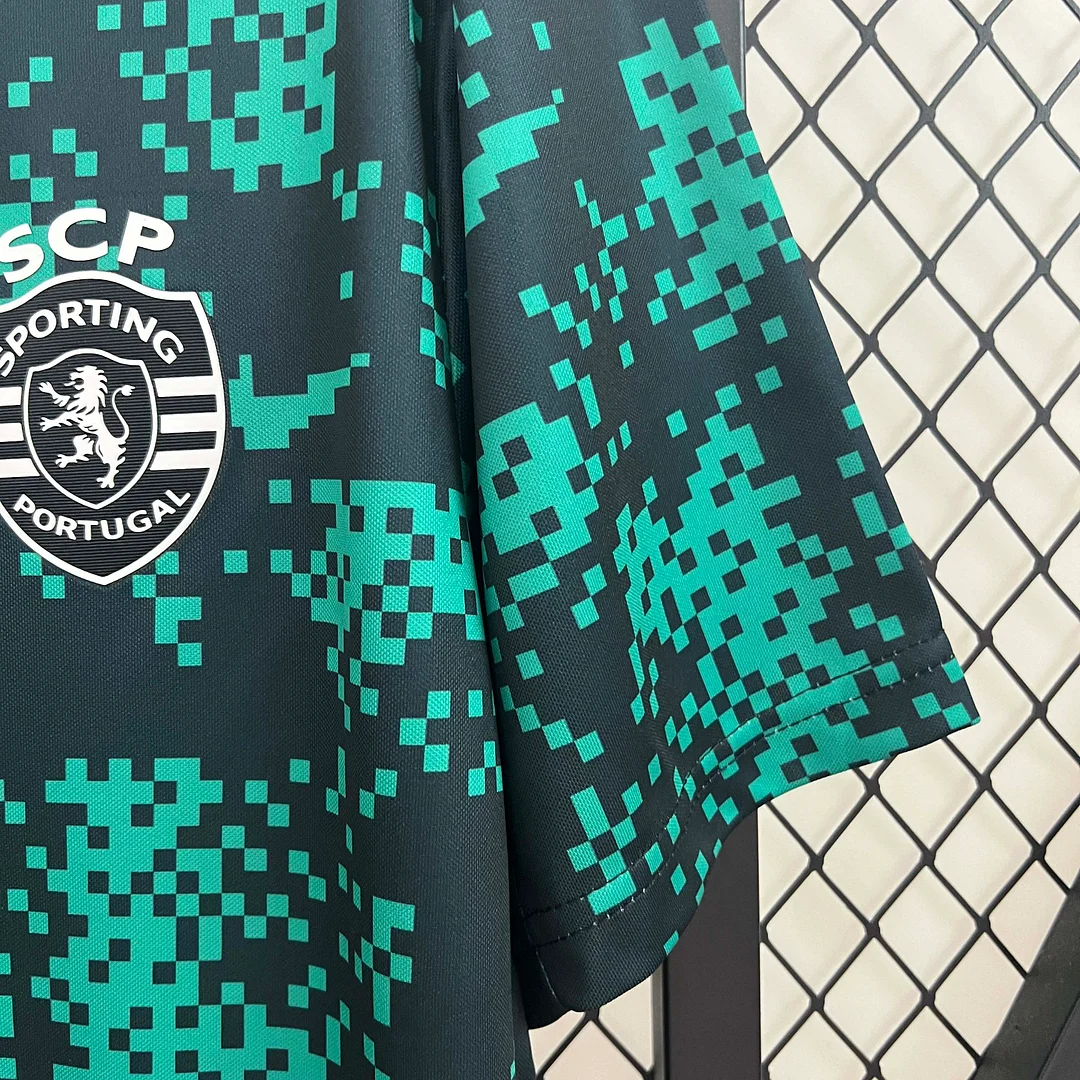 2024/2025 Sporting Lisbon Training Wear Football Shirt 1:1 Thai Quality - Image 7