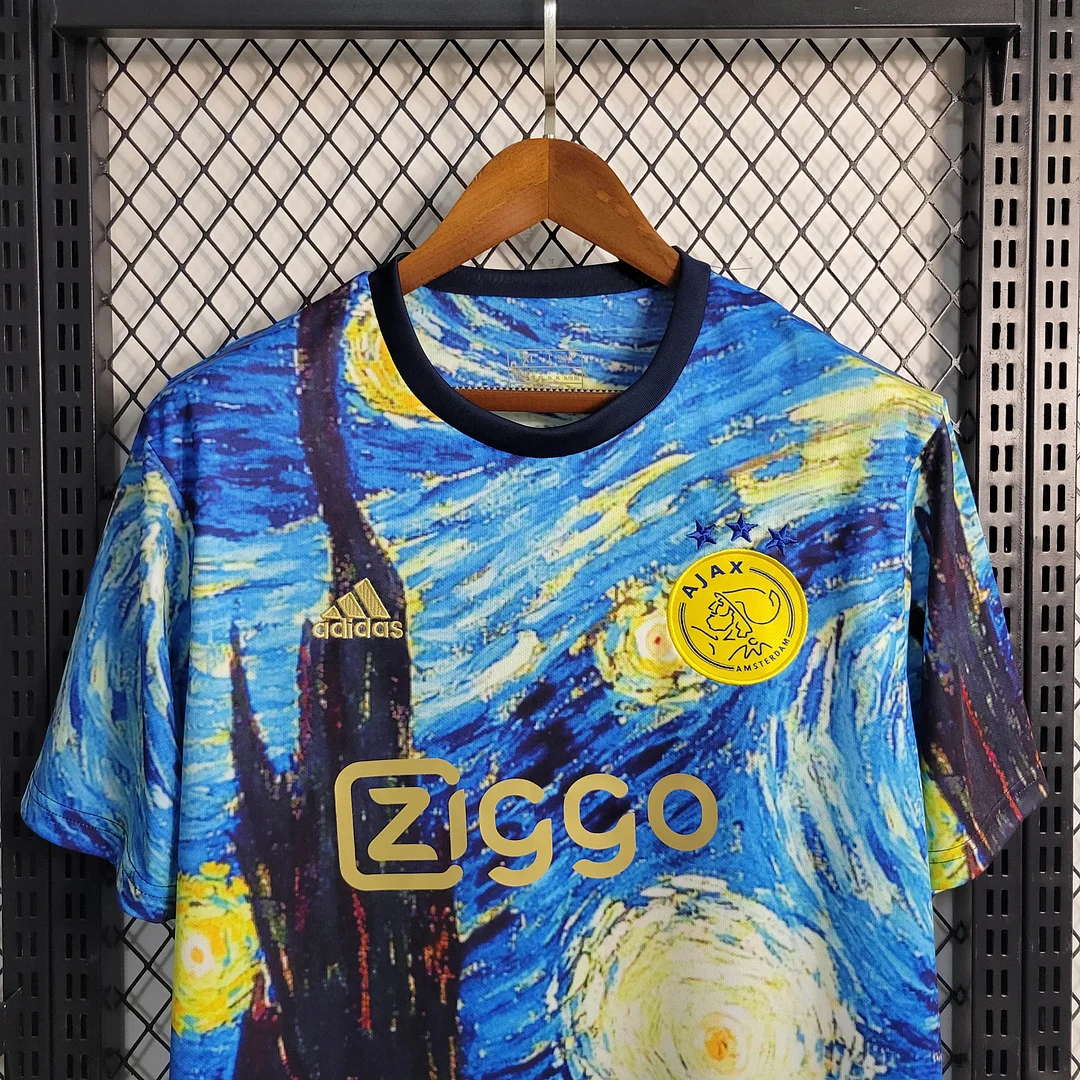 2023/2024 Ajax Concept Version Blue Football Shirt 1:1 Thai Quality - Image 4