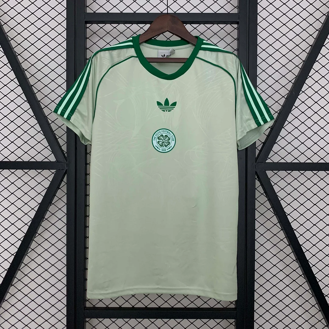 2025/2026 Celtic Special Edition Light green Football Shirt 1:1 Thai Quality