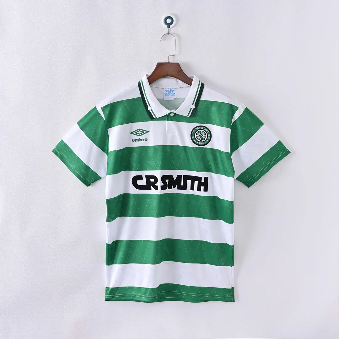 1989/1991 Retro Celtic Home Football Shirt 1:1 Thai Quality