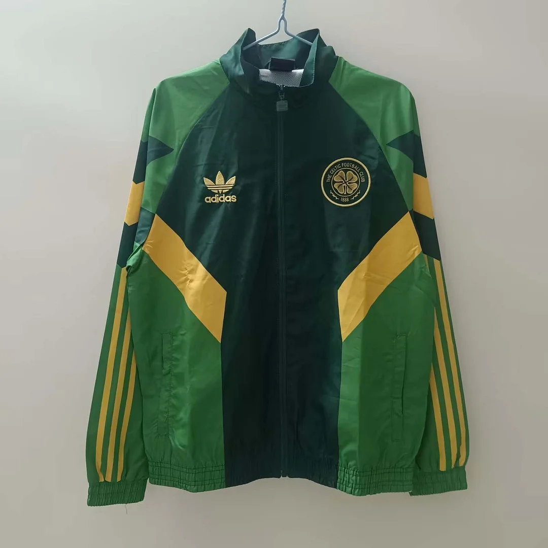 2024/2025 Celtic Windbreaker Green Soccer Jersey 1:1 Thai Quality - Image 2