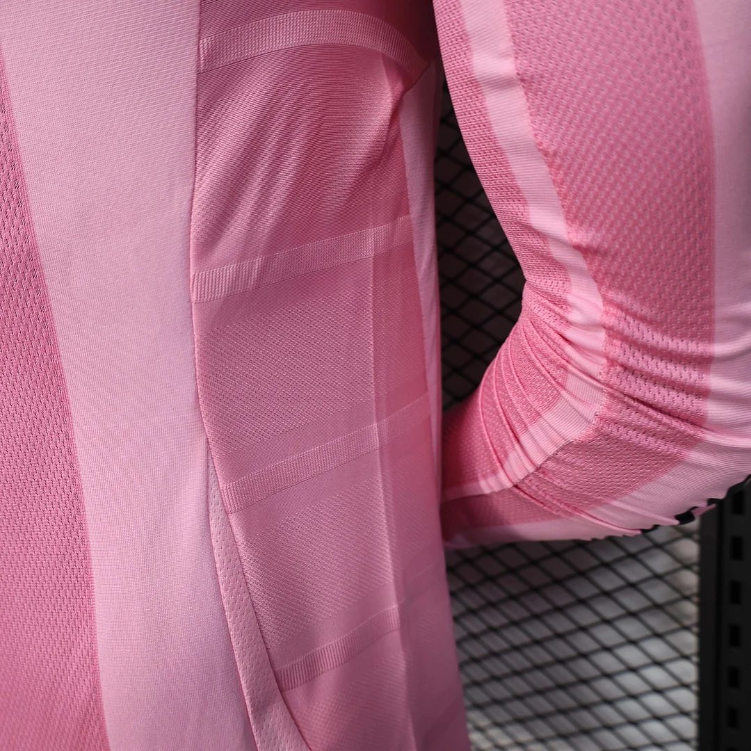 2025/2026 Long Sleeve Player Version Inter Miami Home Soccer Jersey 1:1 Thai Quality - Image 7