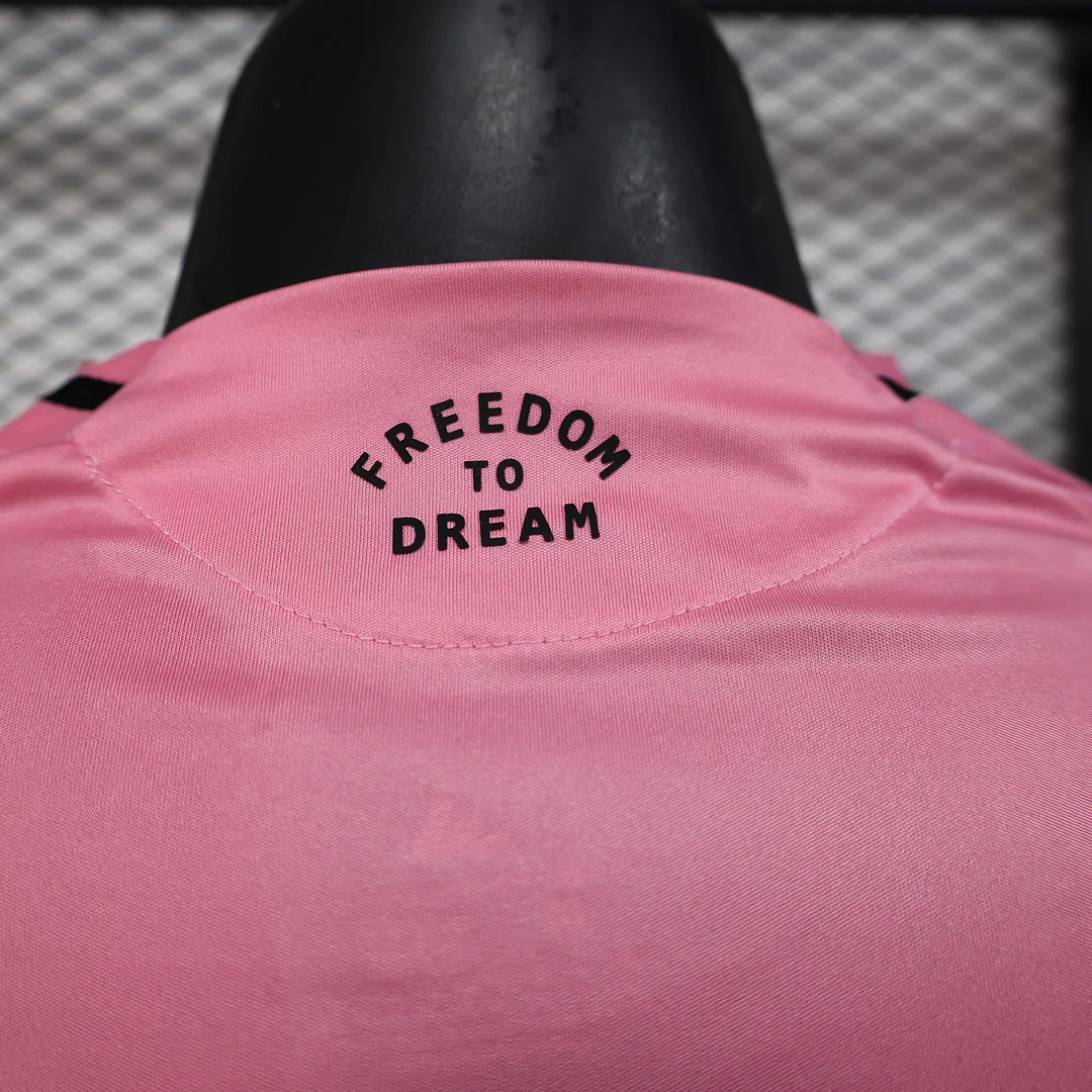 2025/2026 Long Sleeve Player Version Inter Miami Home Soccer Jersey 1:1 Thai Quality - Image 8