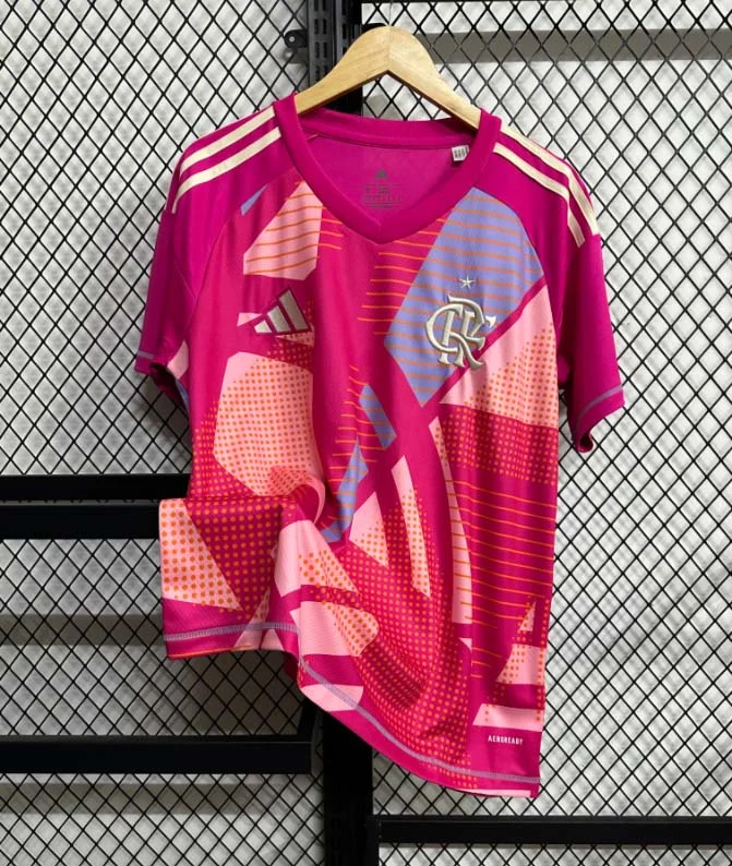 2025/2026 Flamengo Goalkeeper pink Jersey 1:1 Thai Quality - Image 2