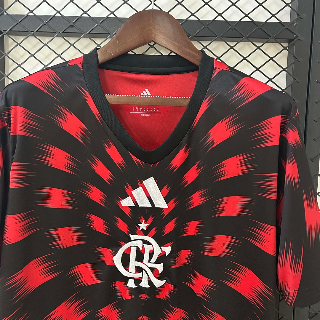 2025/2026 Flamengo Pre-Match Jersey 1:1 Thai Quality - Image 3