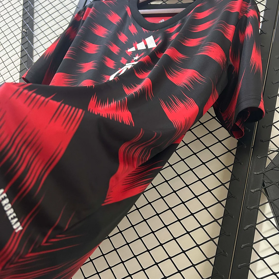 2025/2026 Flamengo Pre-Match Jersey 1:1 Thai Quality - Image 5